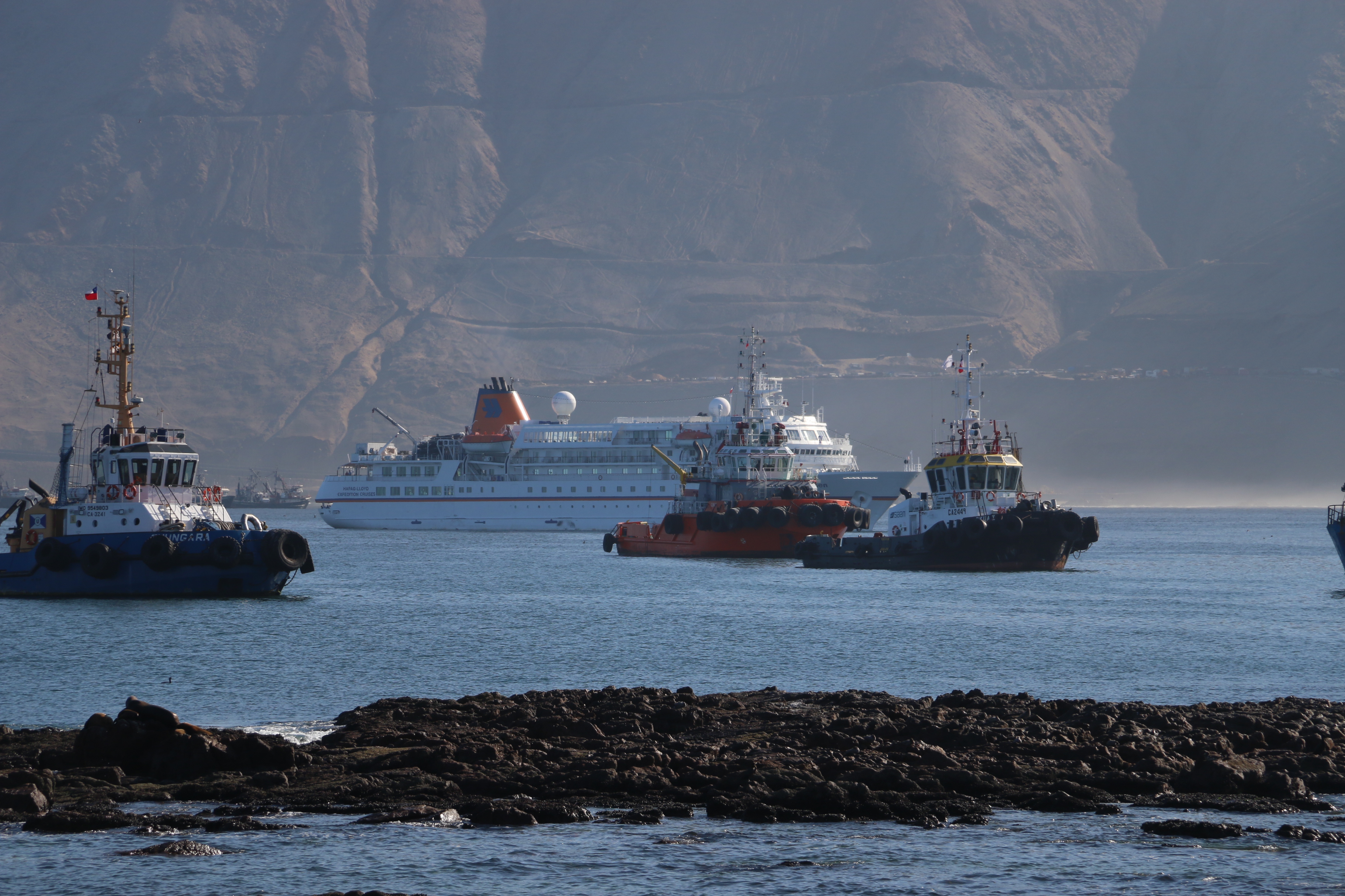 Puerto de Iquique cierra temporada de cruceros 2015-2016 con arribo del MS Bremen