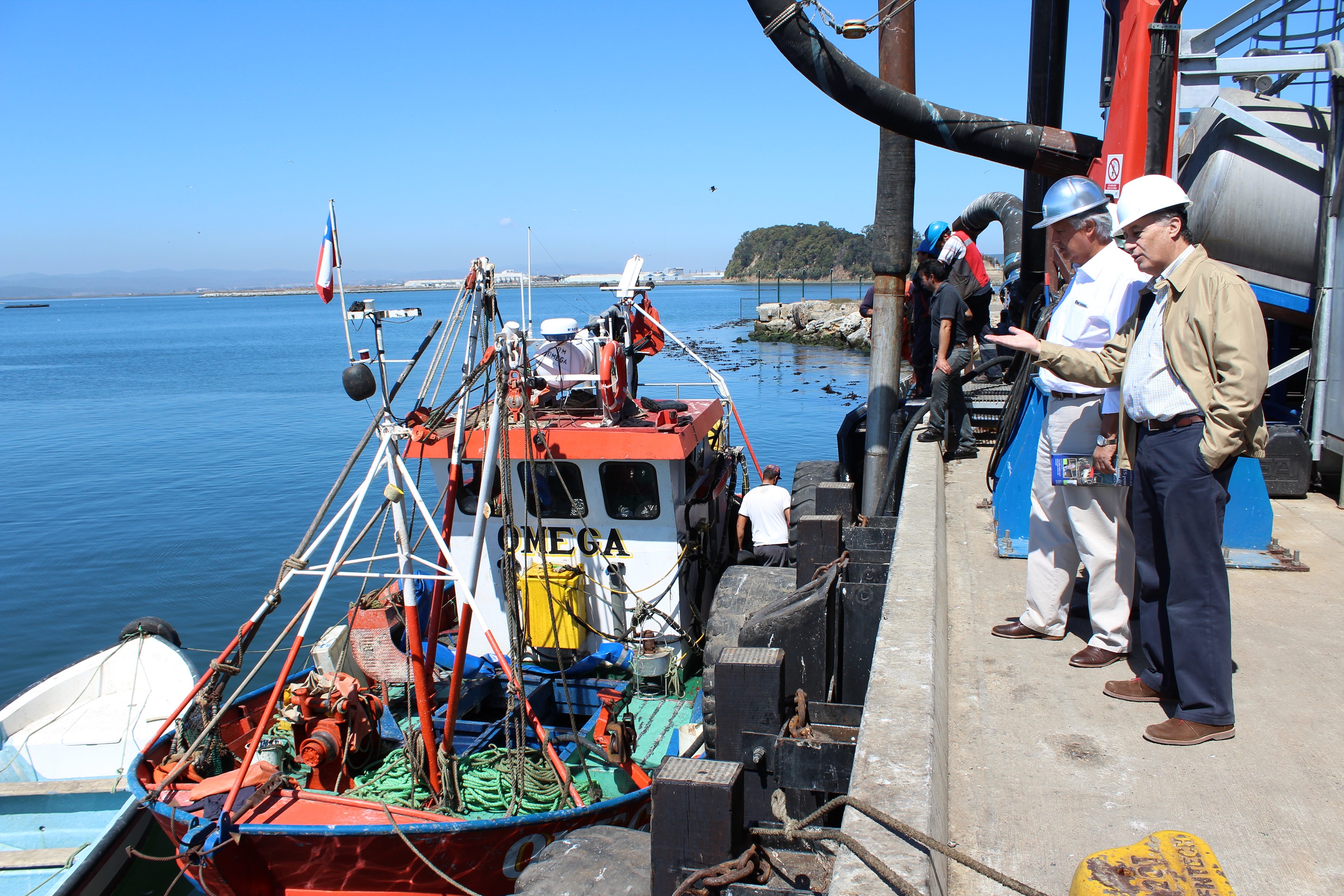 Talcahuano: Sector La Poza queda libre de descargas de la pesca artesanal  