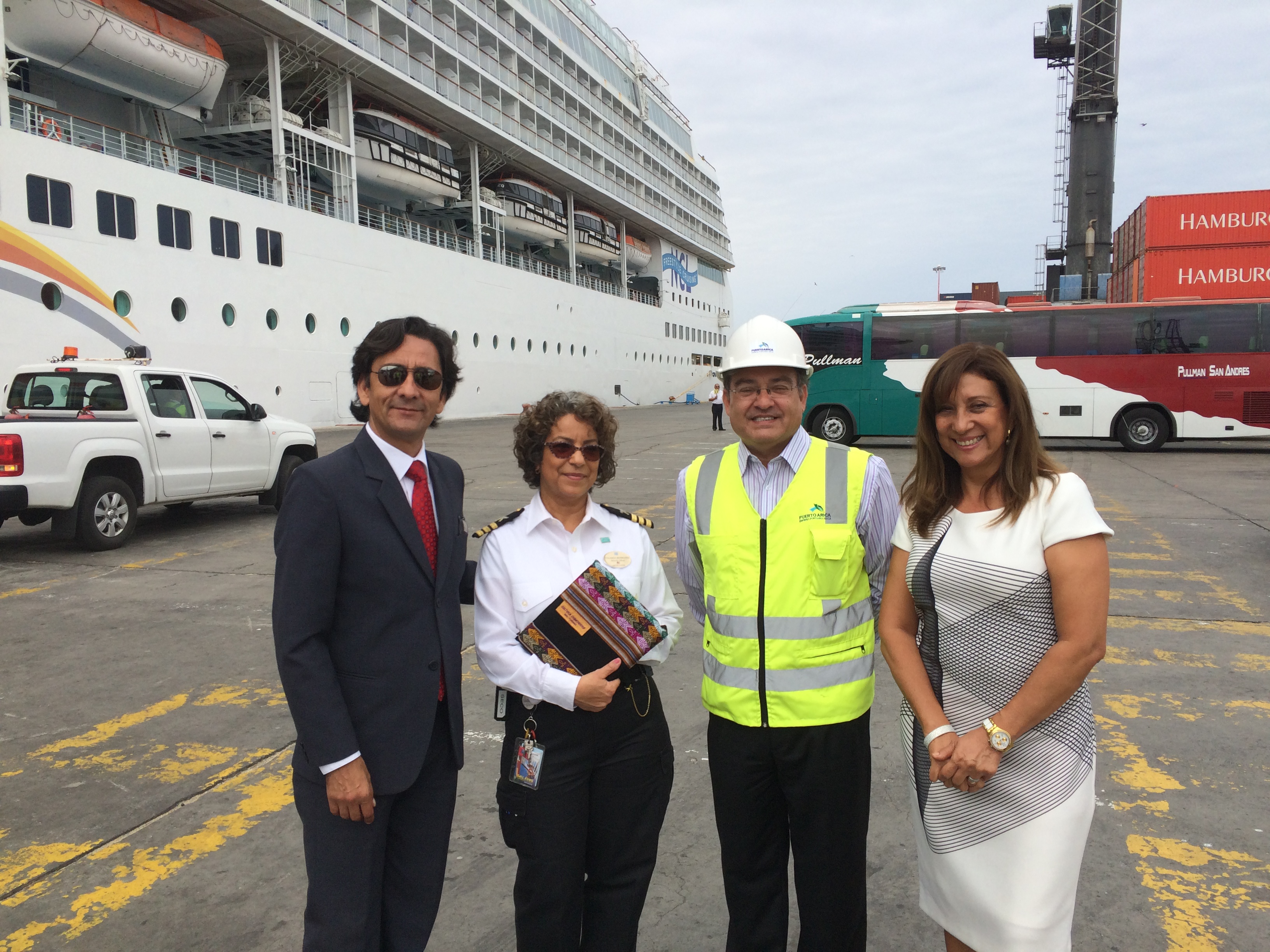 Puerto de Arica cierra temporada de cruceros con 50% de incremento en recaladas