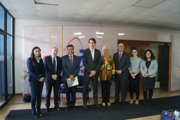 Especialistas portuarios de la OCDE visitan instalaciones de Portuaria Talcahuano- San Vicente