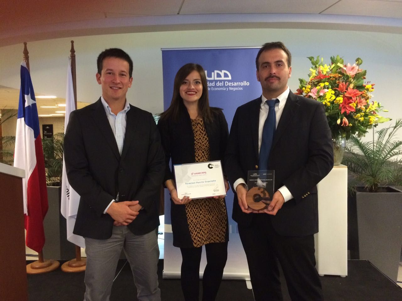 Terminal Puerto Coquimbo recibe reconocimiento como empresa innovadora