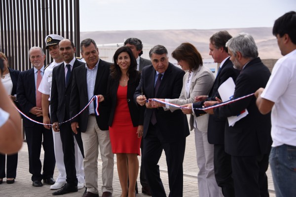 Inauguración Zona de Respaldo de Puerto Arica