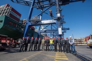 Futuros Capitanes de Puerto visitan San Antonio Terminal Internacional