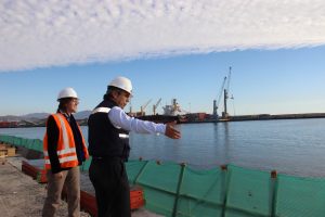 Directora Nacional de la Difrol visita Puerto de Antofagasta