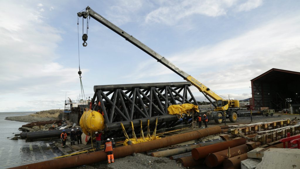 Inician instalación de refuerzos para ampliación del Muelle Prat