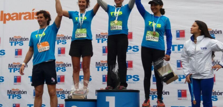 Trabajadora de Puerto San Antonio obtiene tercer lugar en su categoría en madia maratón TPS