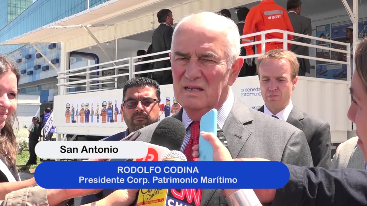 [Vídeo] Contenedor Trotamundo en el Puerto de San Antonio