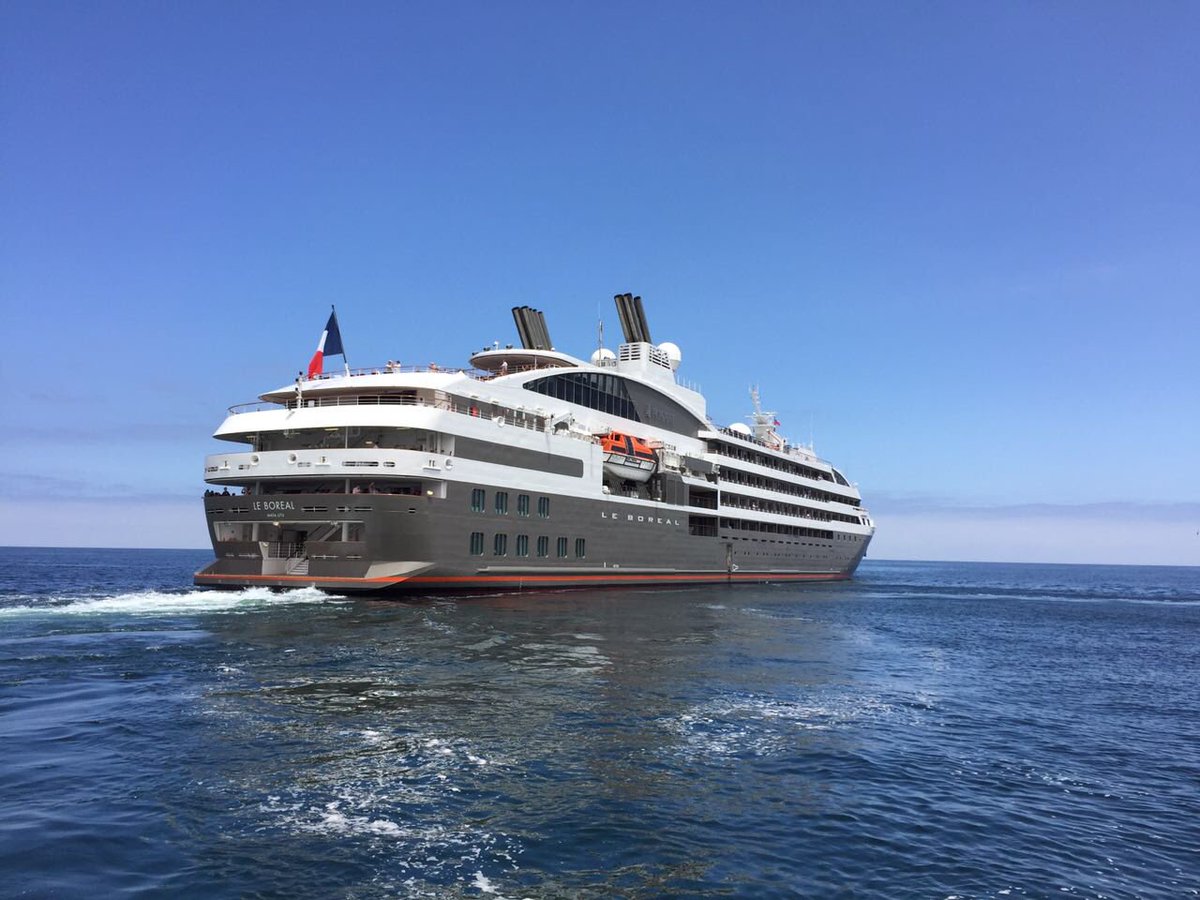 Le Boréal se convierte en la primera nave en atracar al terminal Molo del Puerto de Iquique