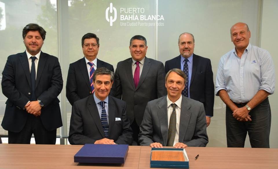 Puerto Bahía Blanca y Portuaria Talcahuano firman convenio de colaboración