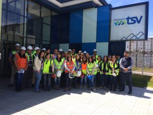 Alumnos de CFT de Temuco visitan Puerto de Talcahuano