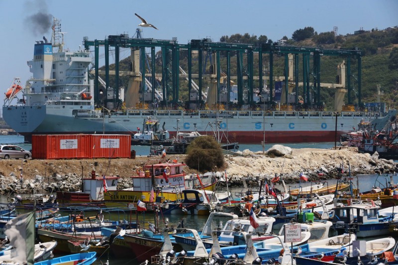 Puerto Central sumó 7 nuevas grúas RTG y ya cuenta con un total de 14