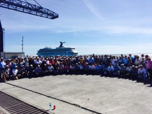 Puerto Arica inicia participación en Congreso AAPA visitando Puerto Progreso