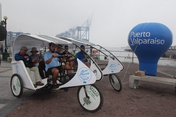 Relanzan ecotaxis gratuitos en Valparaíso