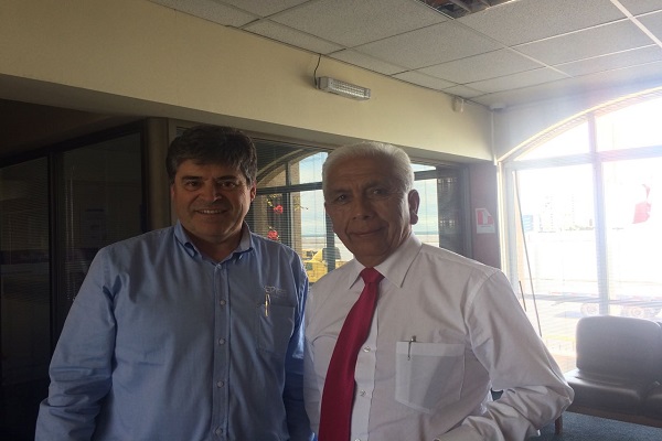 Presidente de Asociación Nacional de Ciudades Puerto visita Iquique