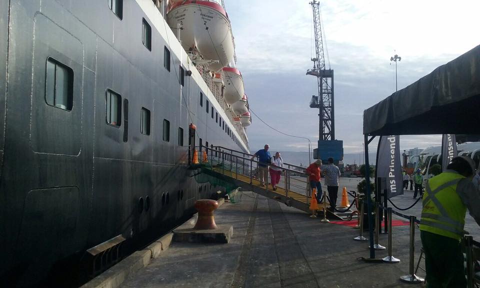 Puerto Arica recibe a su séptimo crucero de la temporada 2016-2017