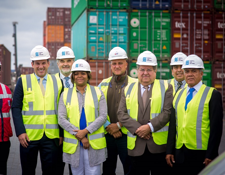 Vicecanciller de Panamá visita Puerto San Antonio