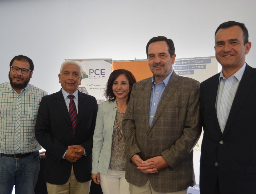 Puerto Central renovó convenio con Centro Cultural de San Antonio