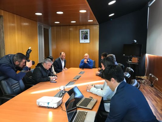 Mesa de Cruceros del Biobío se reune con el intendente regional