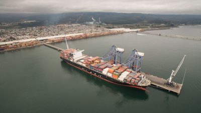 Carga movilizada por puertos del Bio Bio logra variación positiva según el INE