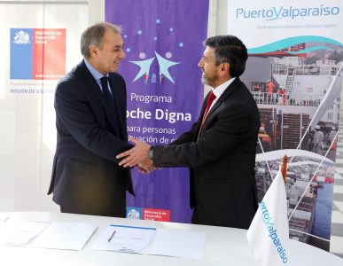 Puerto Valparaíso facilitará ex terminal de pasajeros como albergue este invierno
