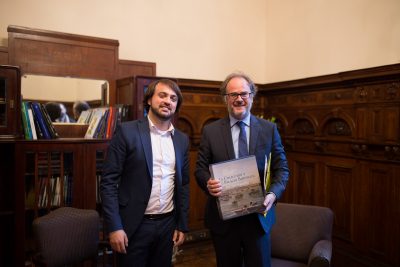 Presidente de la Sofofa aborda temas portuarios con alcalde de Valparaíso