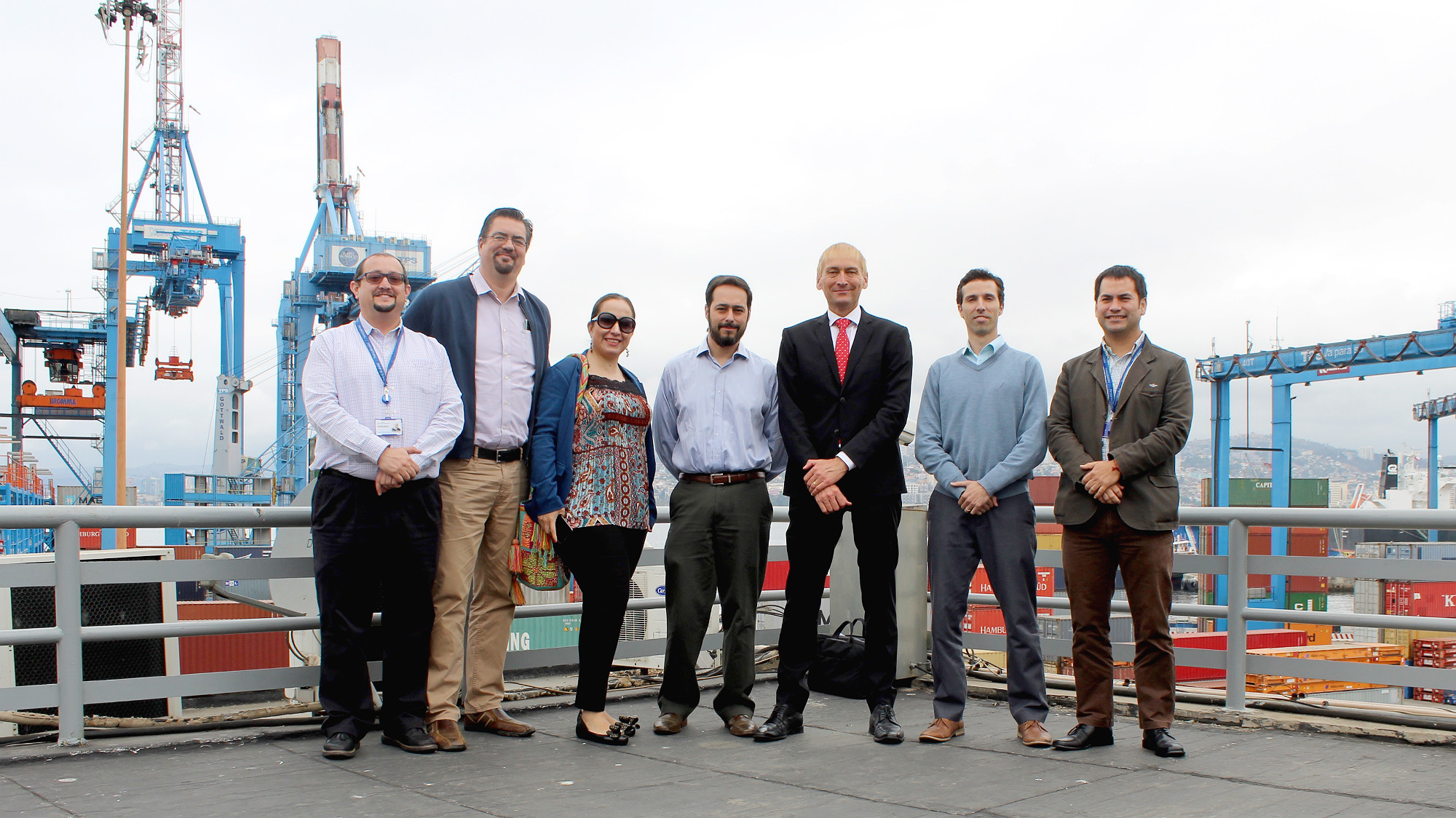 Experto internacional en logística  visitó Empresa Portuaria Valparaíso